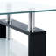 Table basse Table de bout Canapé Table Meuble de salon Verre trempé-1536448133