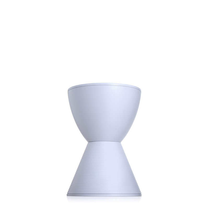 Prince Aha Accent Stool, Lavender Gray