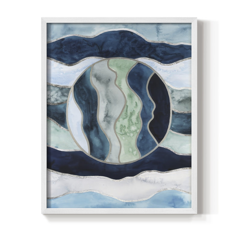 Siren's Portal II Framed Print - Solid Wood
