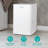 Hisense 35 Pint Compact Dehumidifier with Slide-Out Bucket 3000 Sq. Ft.-125151155