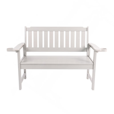 Minimalist Light Gray bench Environmentally friendly and recyclable, suitable for both indoor and outdoor use. Just wipe it clean when it gets dirty