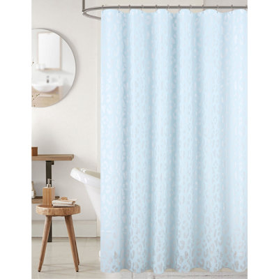 Rideau de douche imperméable Leopard Peva