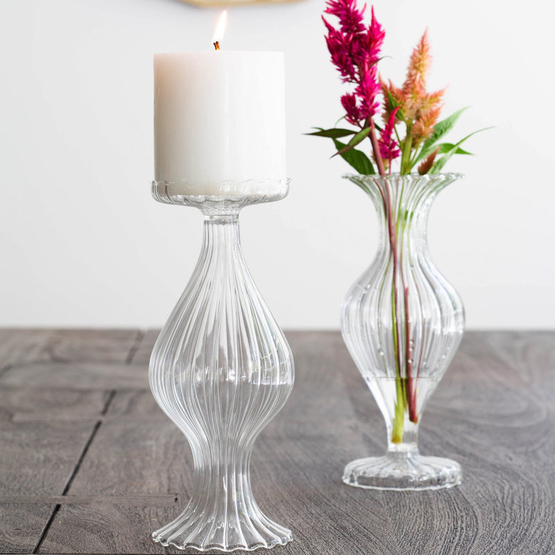 Ottico Glass Handmade Glass Table Vase