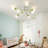 8-Light Green Sputnik Ceiling Light Fixture-2022777632-2022777639