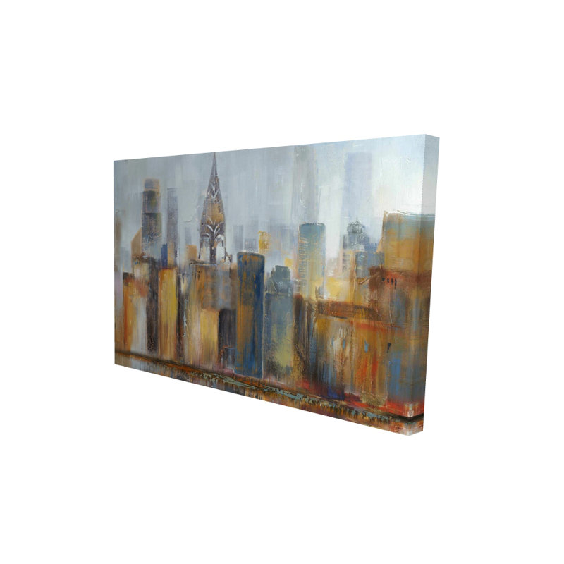 Toile paysage urbain - bâtiment Chrysler | Art mural Home Decor