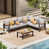 Gray Cushion/Dark Gray Frame
