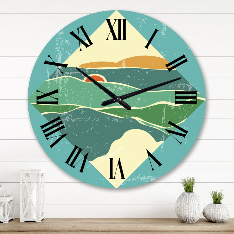 Très grande horloge murale II, Grand