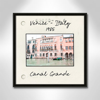 Travel Slide Collection "Venice, Italy - Grand Canal" Print