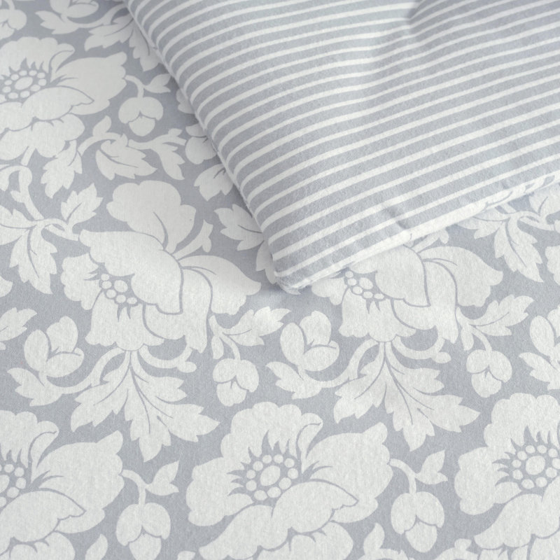 Ensemble d'édredon réversible en coton Martha Stewart, Double/Grand