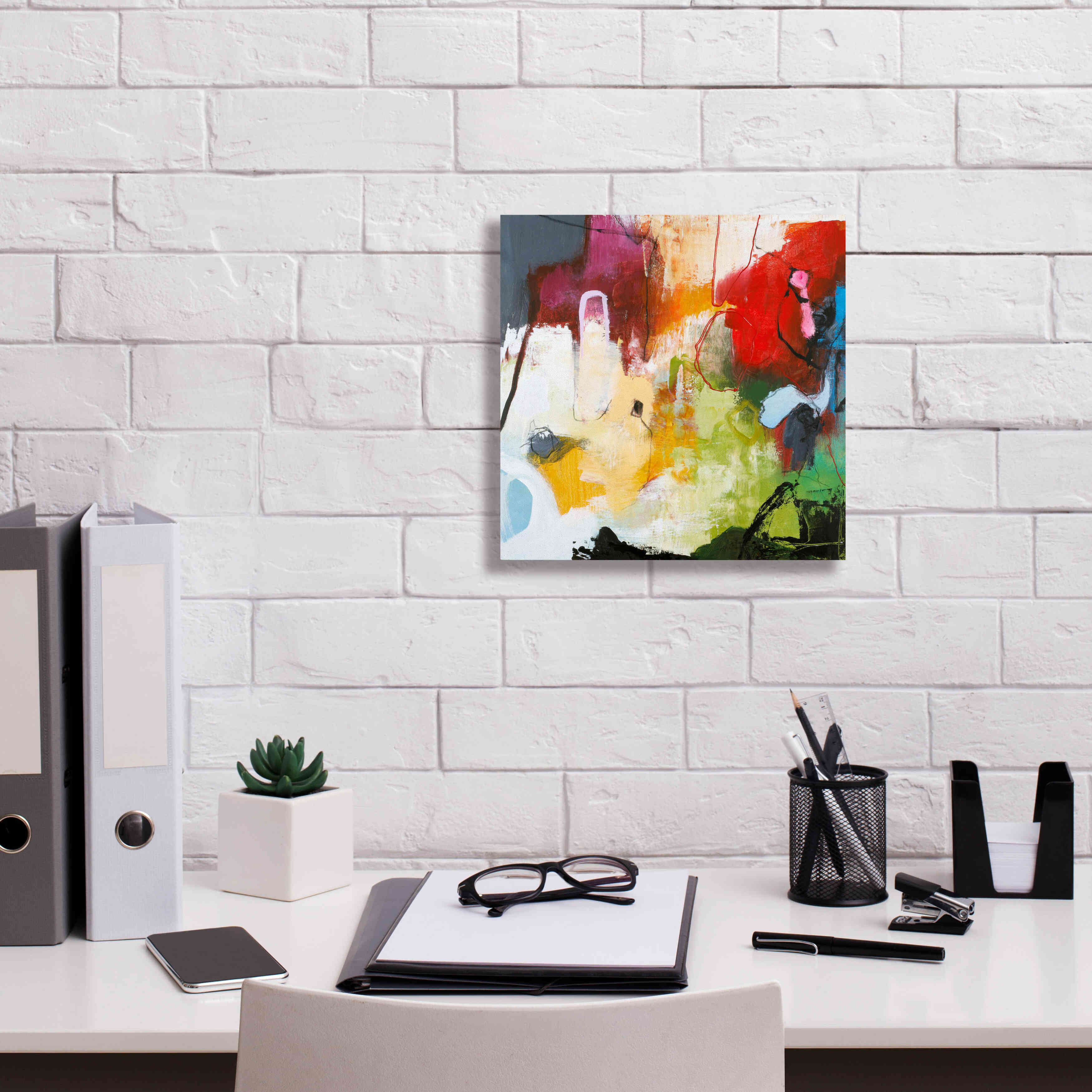 Orren Ellis Persefonia Tango 3 On Canvas by Design Fabrikken Print | Wayfair