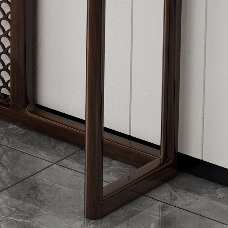 New Chinese light luxury solid wood console table, 33.40" H x 47.20" W x 14.90" D
