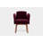 Allison 18'' H Velvet Upholstered Armchair-17969405
