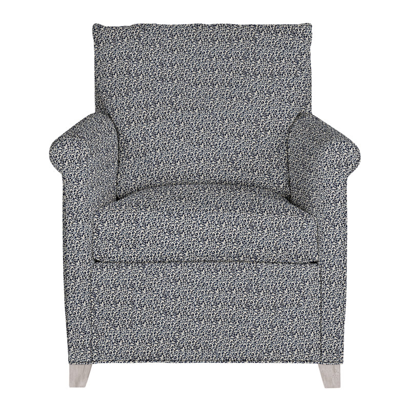 Gwynn 32" Tilt Back, Dove Gray, Callaloo Cotton