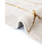Corando Geometric White/Gold Area Rug-94518187