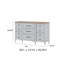 Petite commode pour adolescent - Ciment et sable-1501414070
