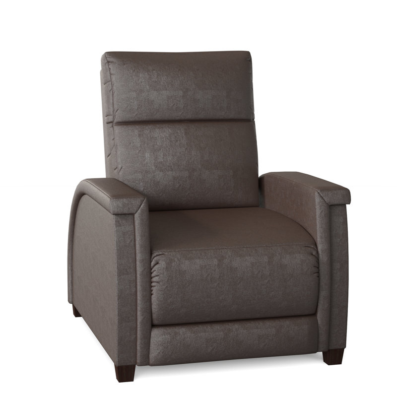Venus Zero Gravity Leather Recliner, St. Laurent Taupe, Power Headrest