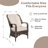 3-Piece Patio Rattan Bistro Set With Coffee Table-1998497343