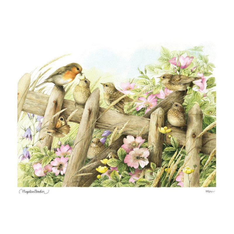 «Baby Birds in Spring», reproduction