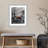 Callery Silver Wood Picture Frame with Mat-1382960090