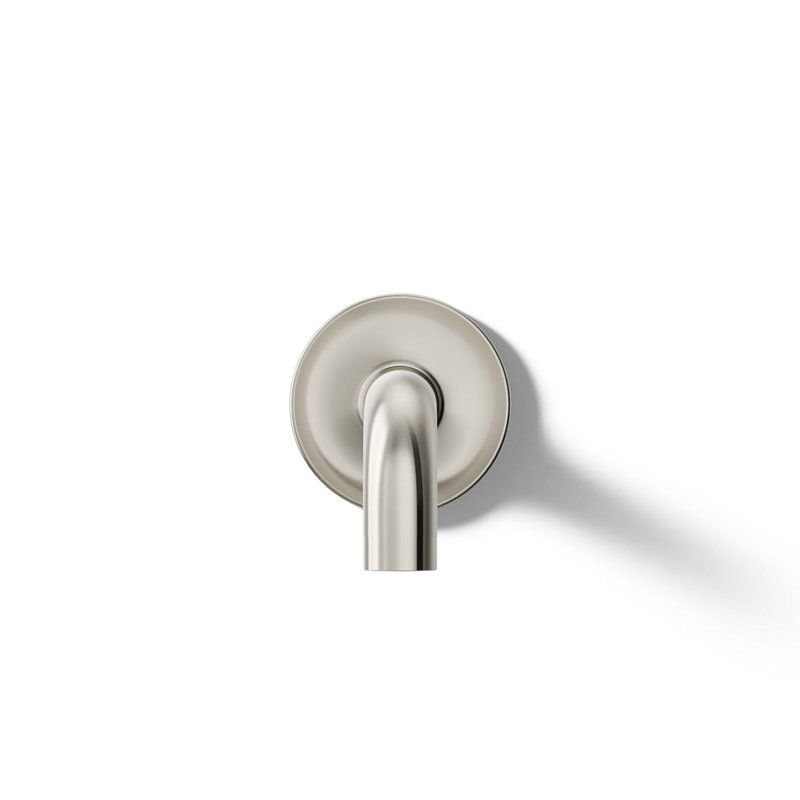 Purist® Wall Mounted Tub Spout, Vibrant Polished Nickel