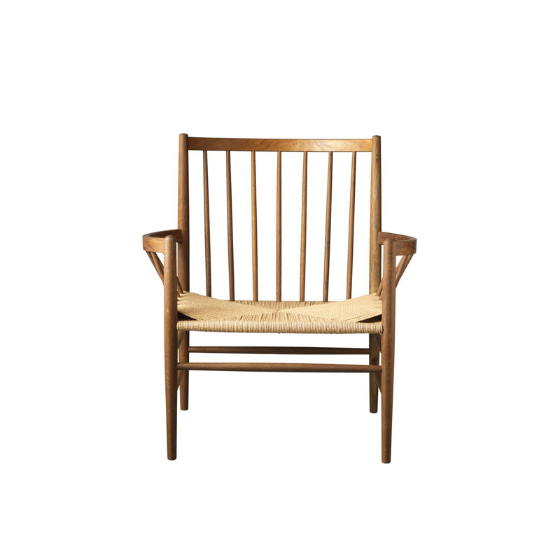 J82 Armchair, Smoked Oak