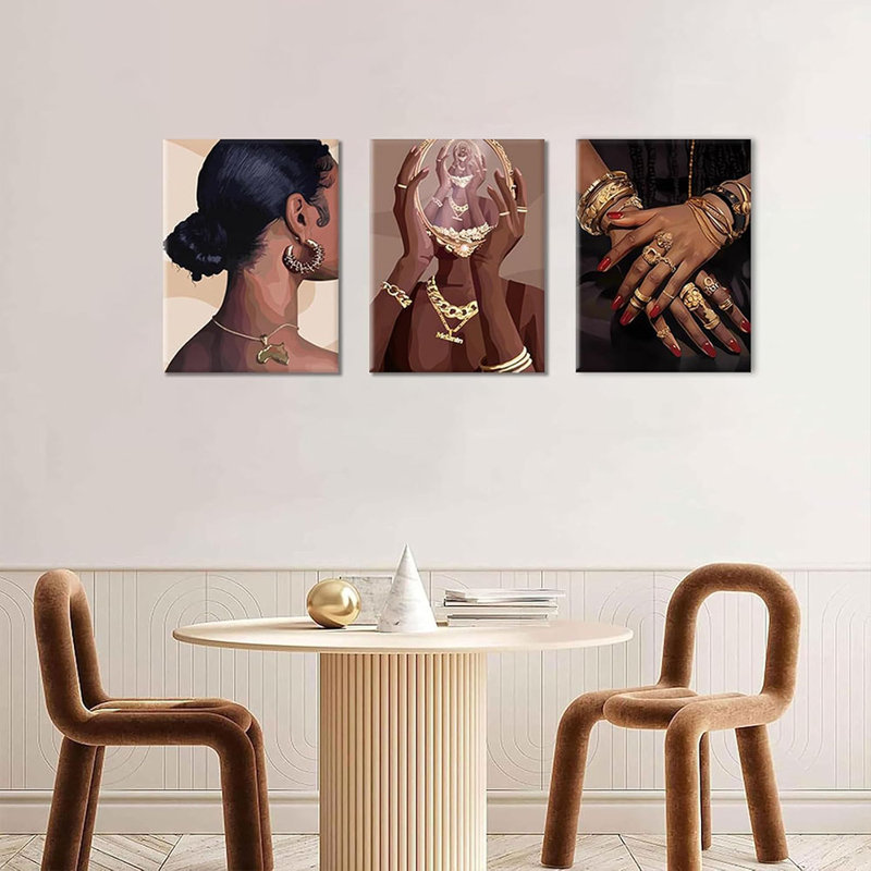 3 Piece Wrapped Canvas Print