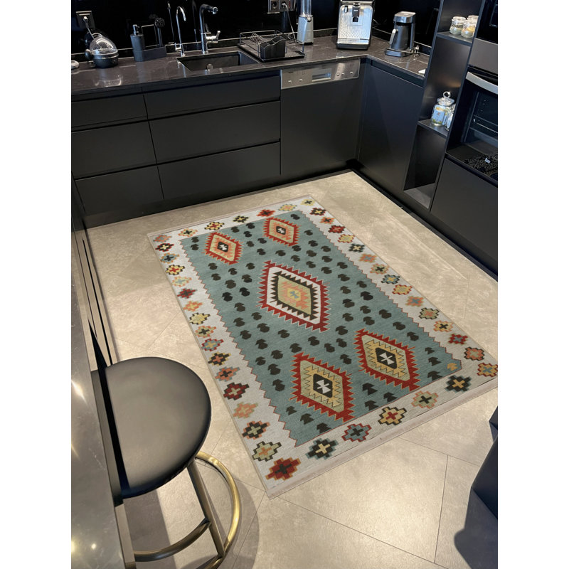 Tapis rectangulaire Kahlani, Rectangle 5 pi x 8 pi 3 po