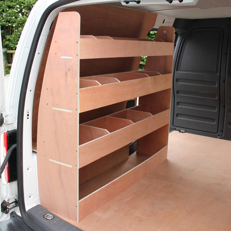 Interlaken 122cm W Solid + Manufactured Wood Storage Rack