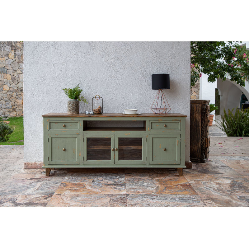 Console 2 tiroirs 4 portes Toscana