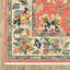 Anneli Vintage Oriental Salmon Pink/ Multi Area Rug-2015028576
