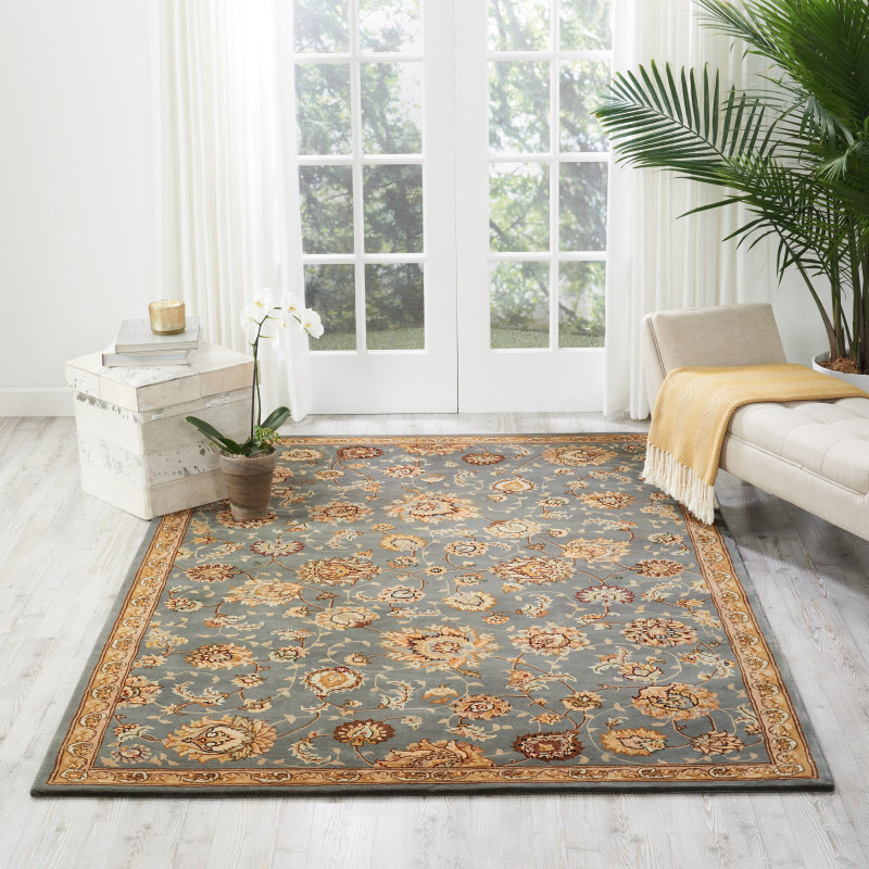 Tayler Wool Oriental Indoor Rug, Rectangle 7'6" x 9'6"