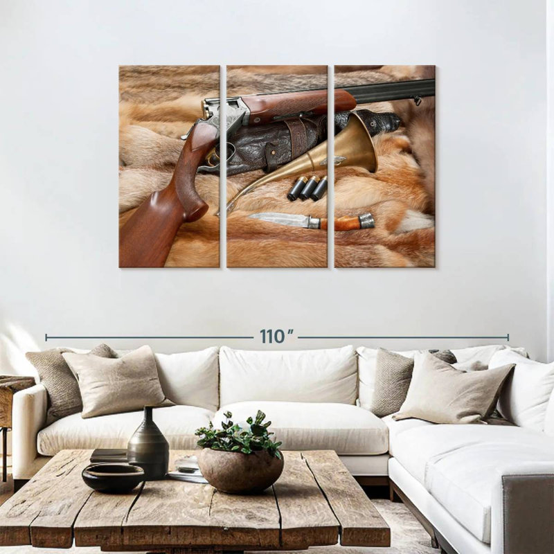 Senne Hunting Things, 48" H x 74" W