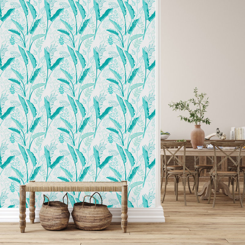 Floral Tile, 18.75" W x 2.08" L