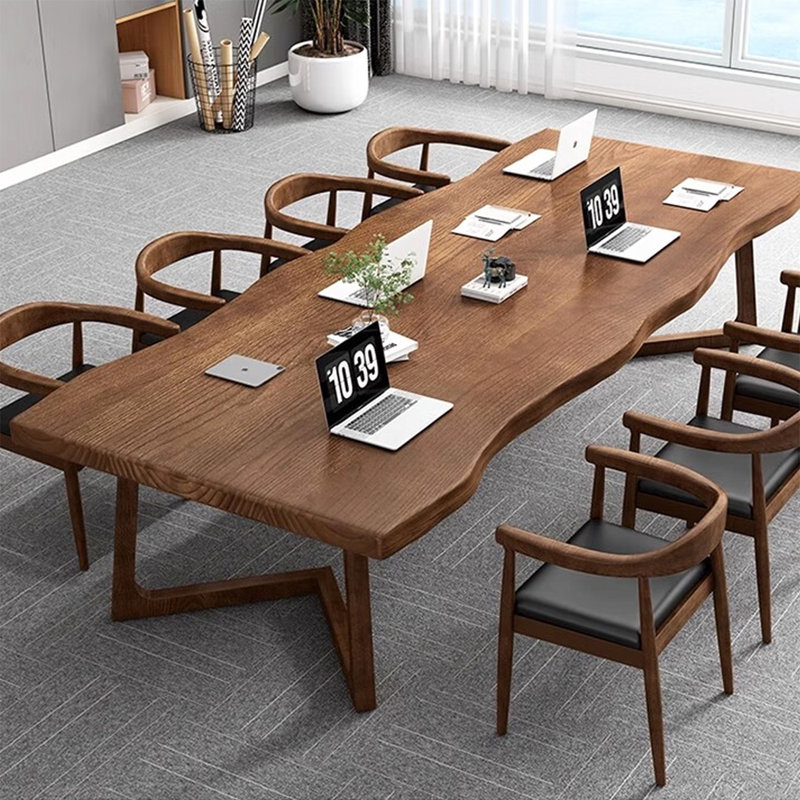 Table de conférence Modern Minimalist, H 29,53 po x L 110,24 po x l 39,37 po