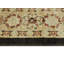 Tapis fin fait à la main Chobi Yulian - noir - beige, 5 pi 8 po x 8 pi 8 po