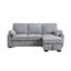 Canapé modulaire en velours côtelé avec repose-pieds Savannah-568943807