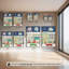 «Snowy Toy Shop Evening», ensemble de 2 impressions sur toile-2078352849-2078352683-2078352680