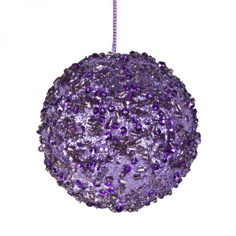 6.5cm Bauble, Violet