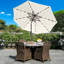 Parasol de marché éclairé Caerphilly-264100103-157318108