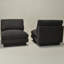 Fauteuil de chambre rembourré Woolf-1794140441