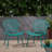 Modern Chairs with Durable Iron Frame and Mesh Seating for Indoor and Outdoor Use-1006762588