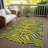 Fernelle Gold Washable Indoor-Outdoor Rug - -782325965