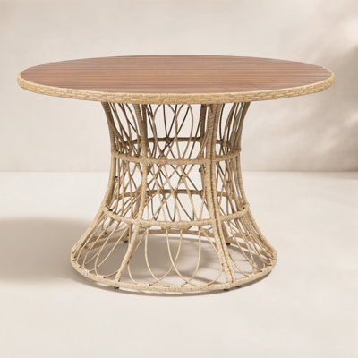 47" Acacia Patio Bistro Table