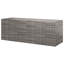 Garden Cushion Box PE Rattan 291X100.5X104 Cm-1757091932