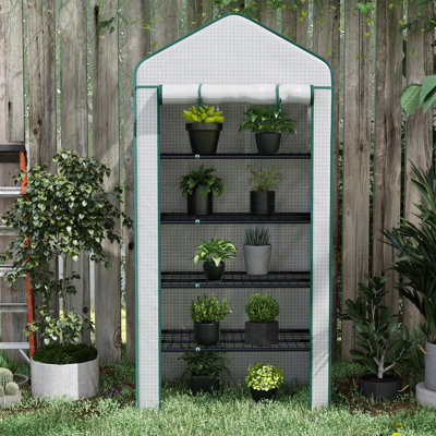 Brittinay 3 Ft W x 2 Ft D Mini Greenhouse