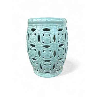Ceramic Accent Stool by Winston Porter