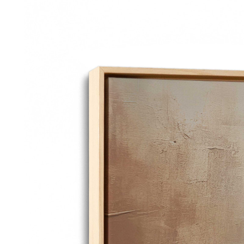 «Russet Mist Déroulant», reproduction sur toile roulée, Cadre flottant, H 12,75 po x l 12,75 po x P 1,75 po, Érable américain