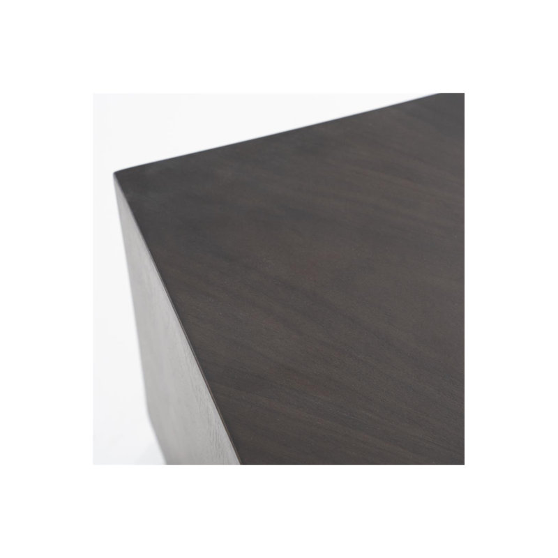 Jules End Table, Dark Brown
