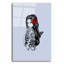 «Tatoo Girl» par Rachel Caldwell, art mural en verre acrylique-1747080085