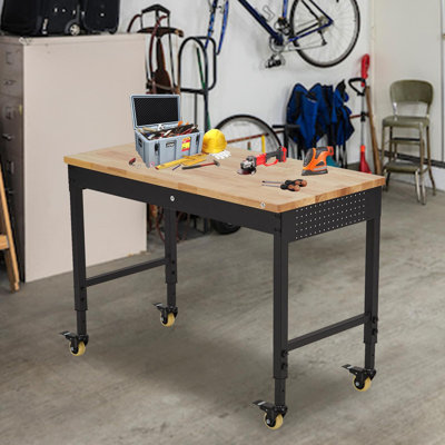 121.9cm W Manufactured Wood Top Workbench